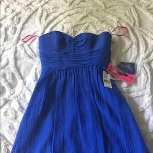 Betsey Johnson Strapless Mini Dress
